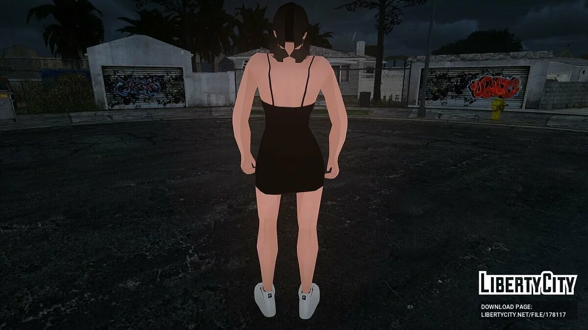 Девушка в вечернем платье / GTA San Andreas