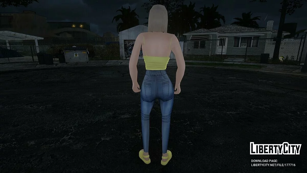 Модная девушка / GTA San Andreas