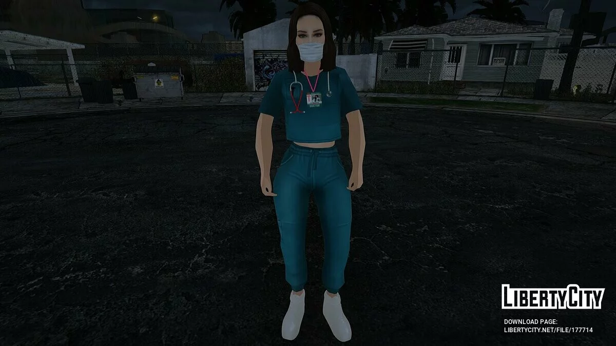 Женщина-врач / GTA San Andreas