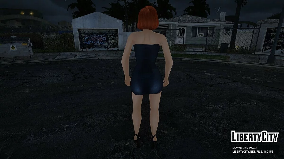 Девушка в вечернем наряде / GTA San Andreas