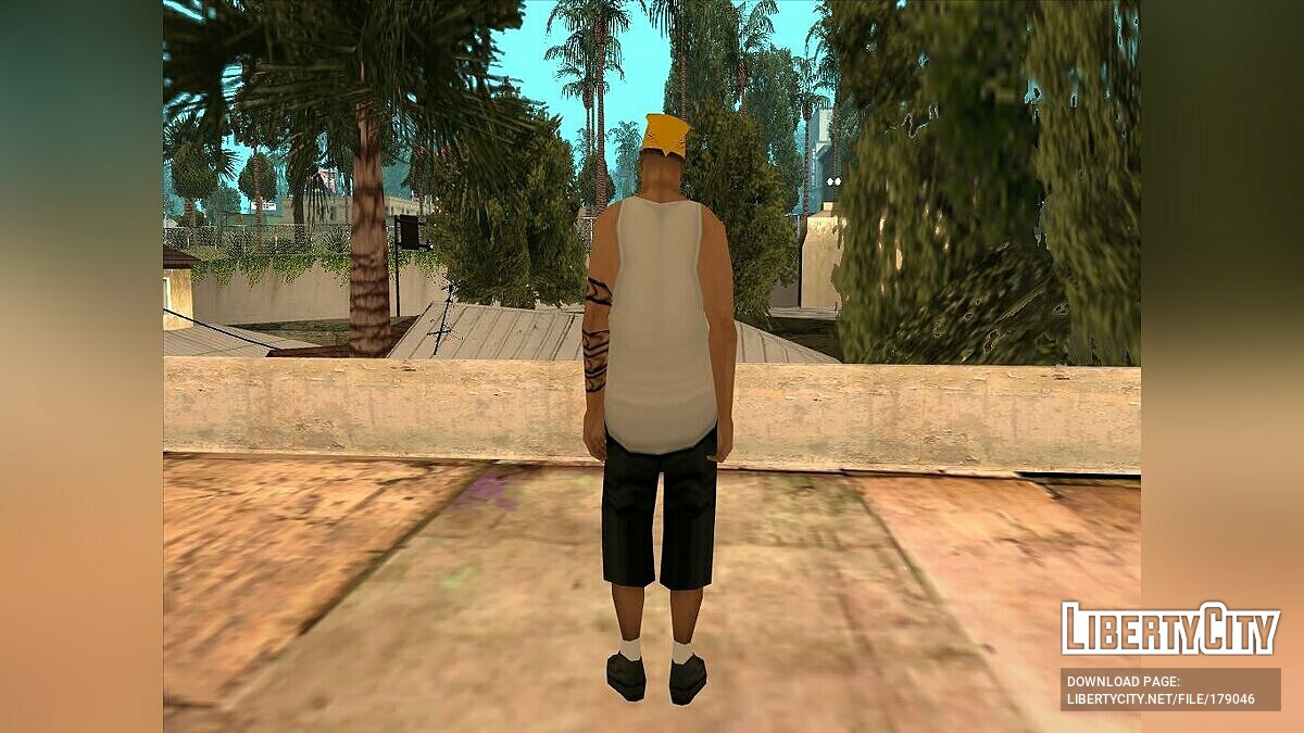 Скачать Скин члена банды Los Santos Vagos для GTA San Andreas