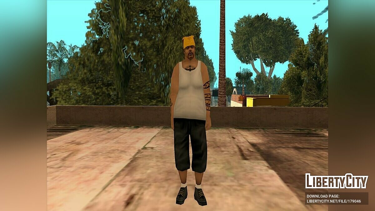 Скачать Скин члена банды Los Santos Vagos для GTA San Andreas