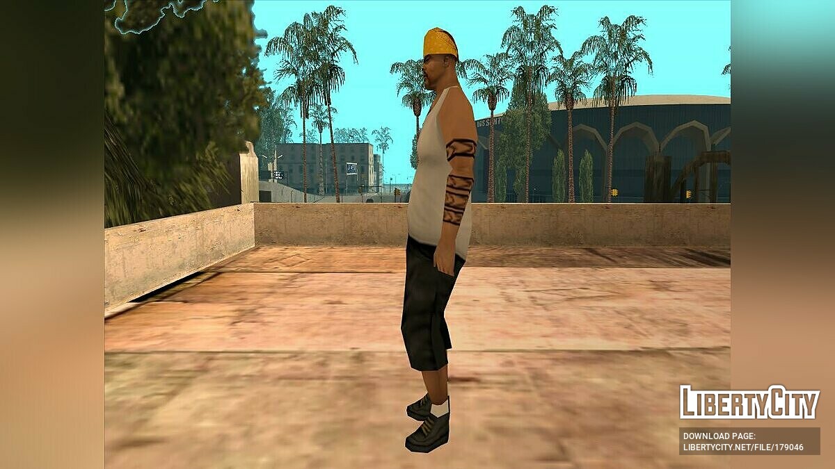 Скачать Скин члена банды Los Santos Vagos для GTA San Andreas