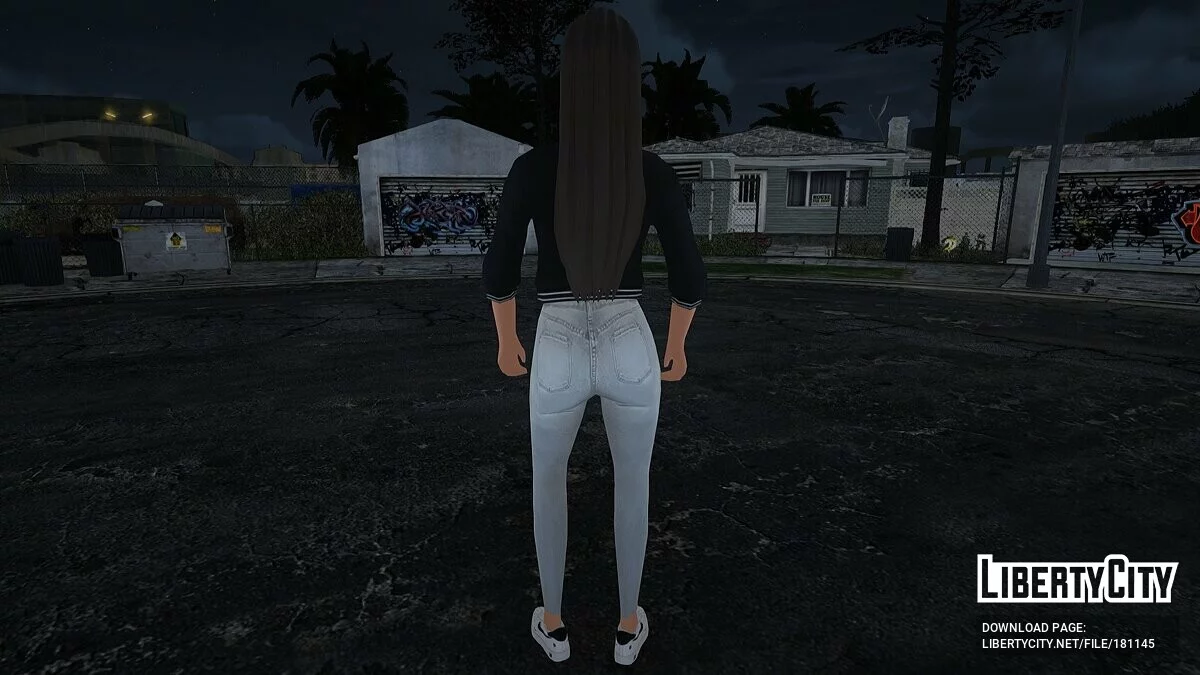 Модная девушка / GTA San Andreas