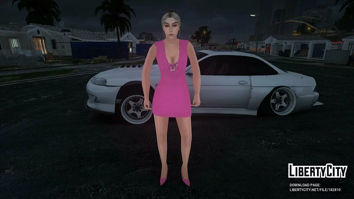Девушка-блондинка / GTA San Andreas