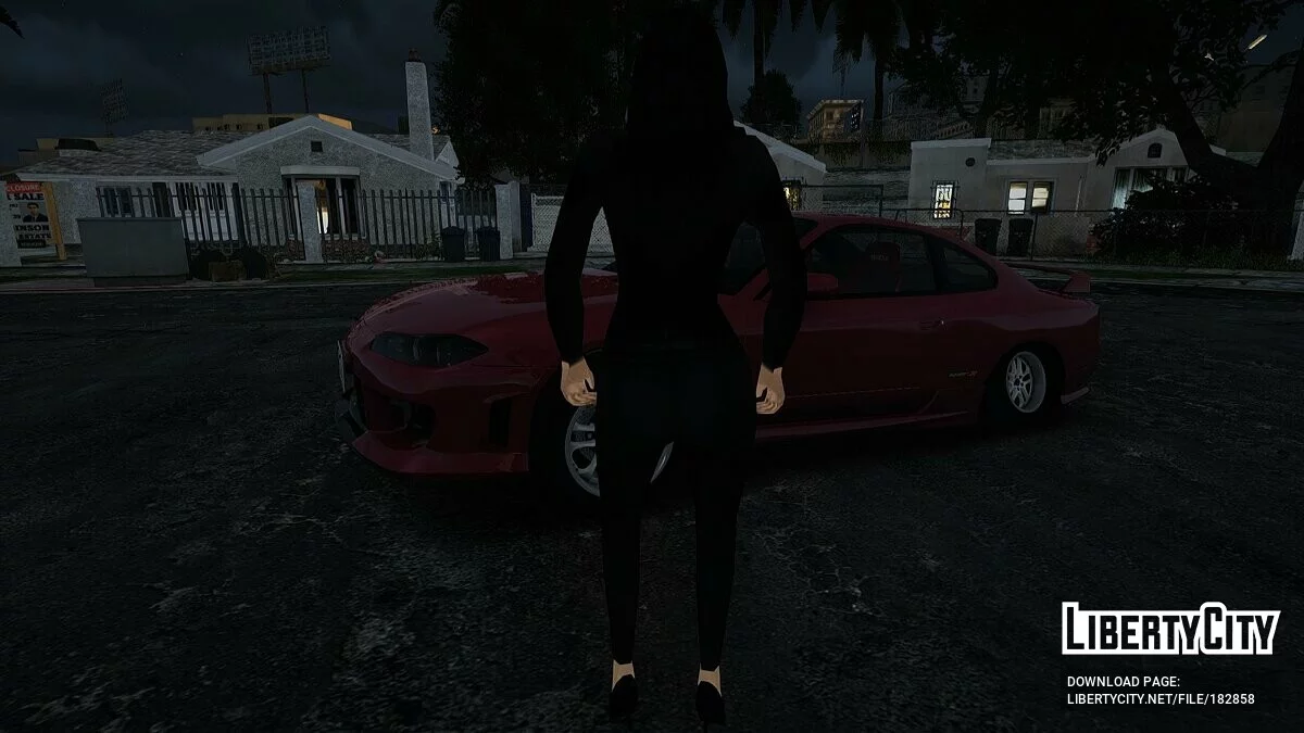 Девушка-брюнетка / GTA San Andreas