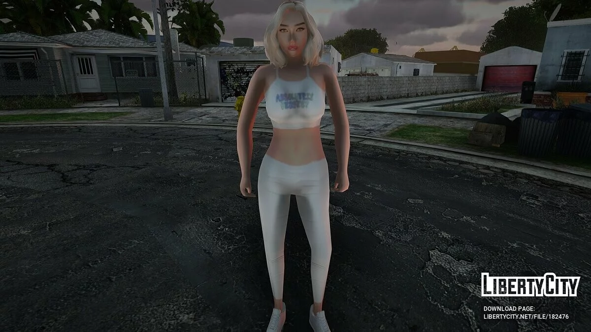Девушка в топике / GTA San Andreas