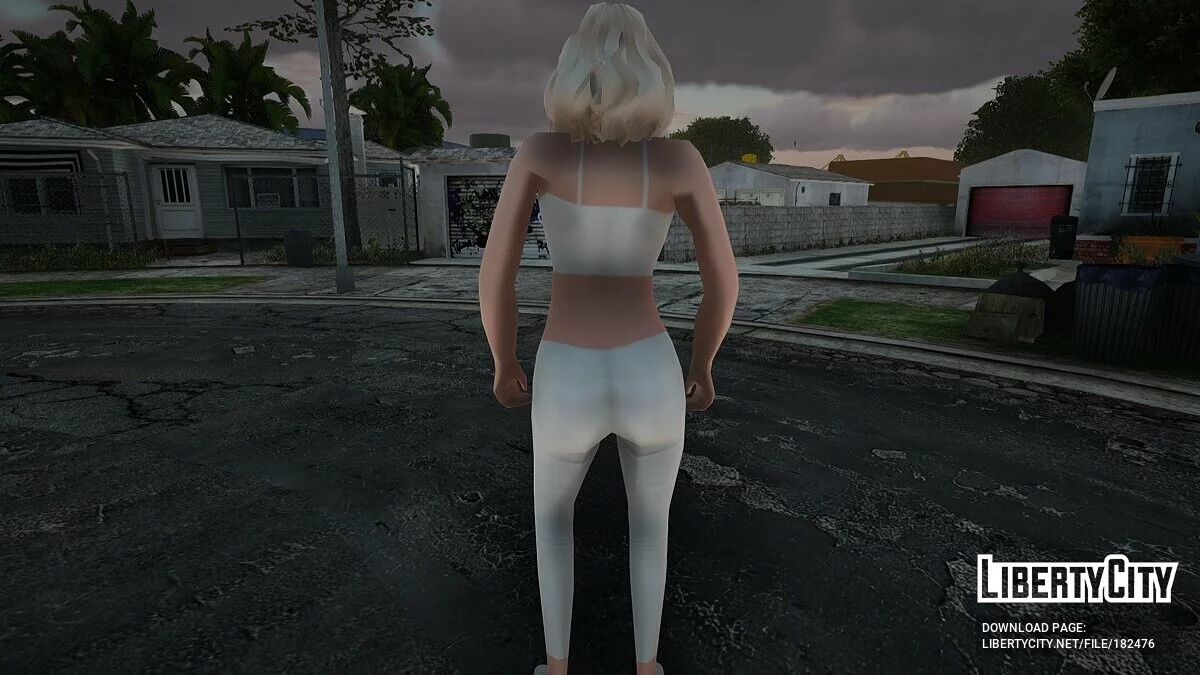 Девушка в топике / GTA San Andreas