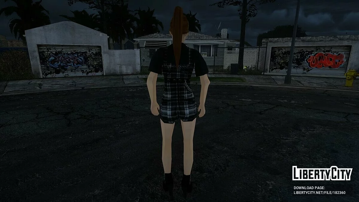 Модная девушка / GTA San Andreas