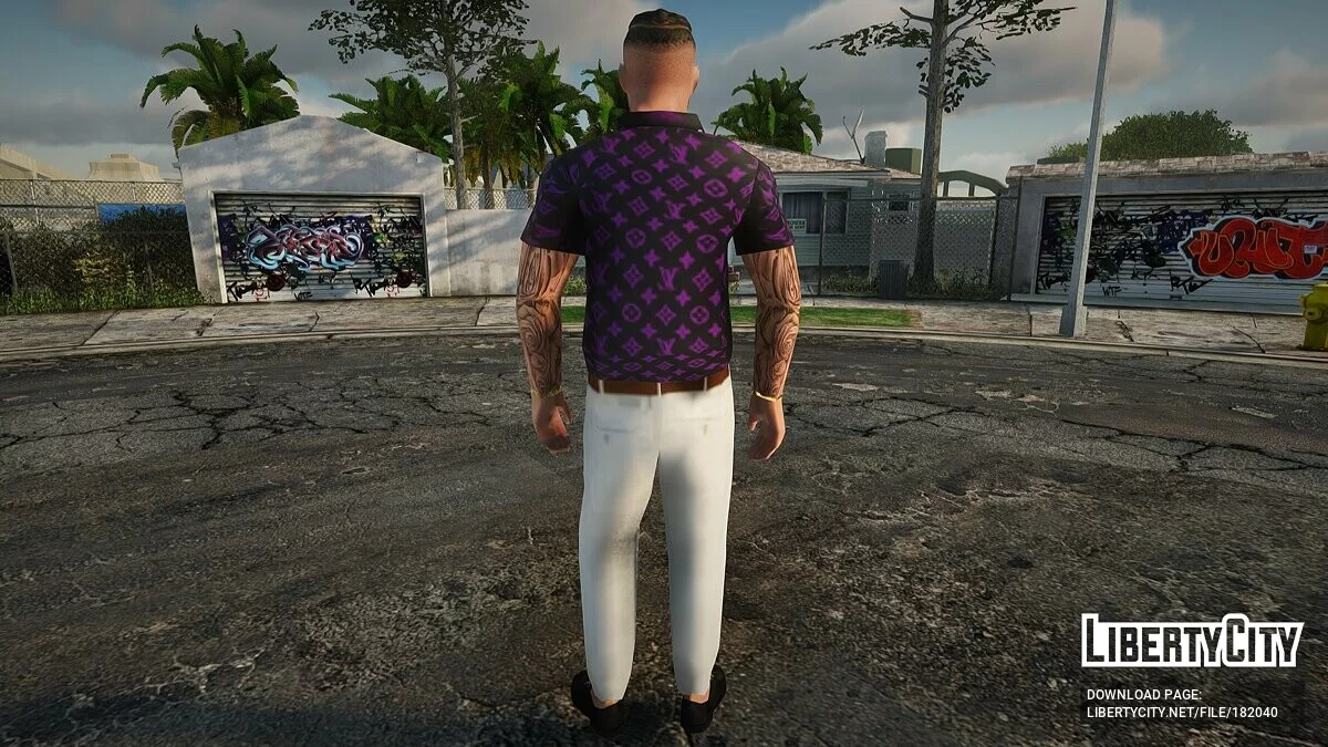 Молодой человек с татуировками / GTA San Andreas