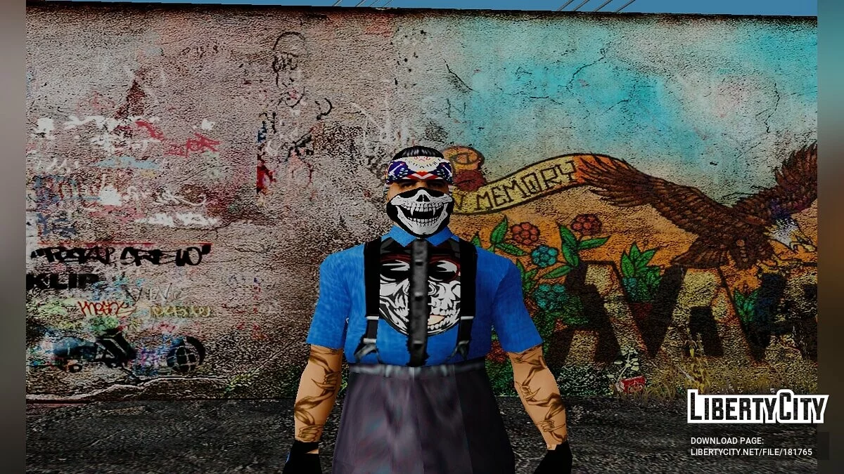 Сборник скинов банд / GTA San Andreas