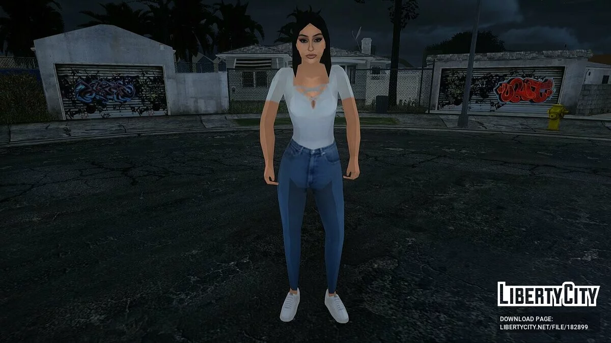 Сборник девушек в SA стиле / GTA San Andreas