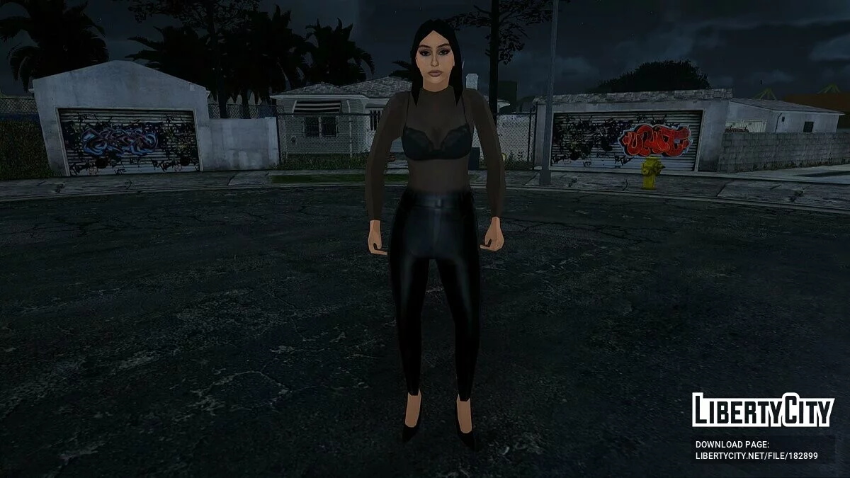 Сборник девушек в SA стиле / GTA San Andreas