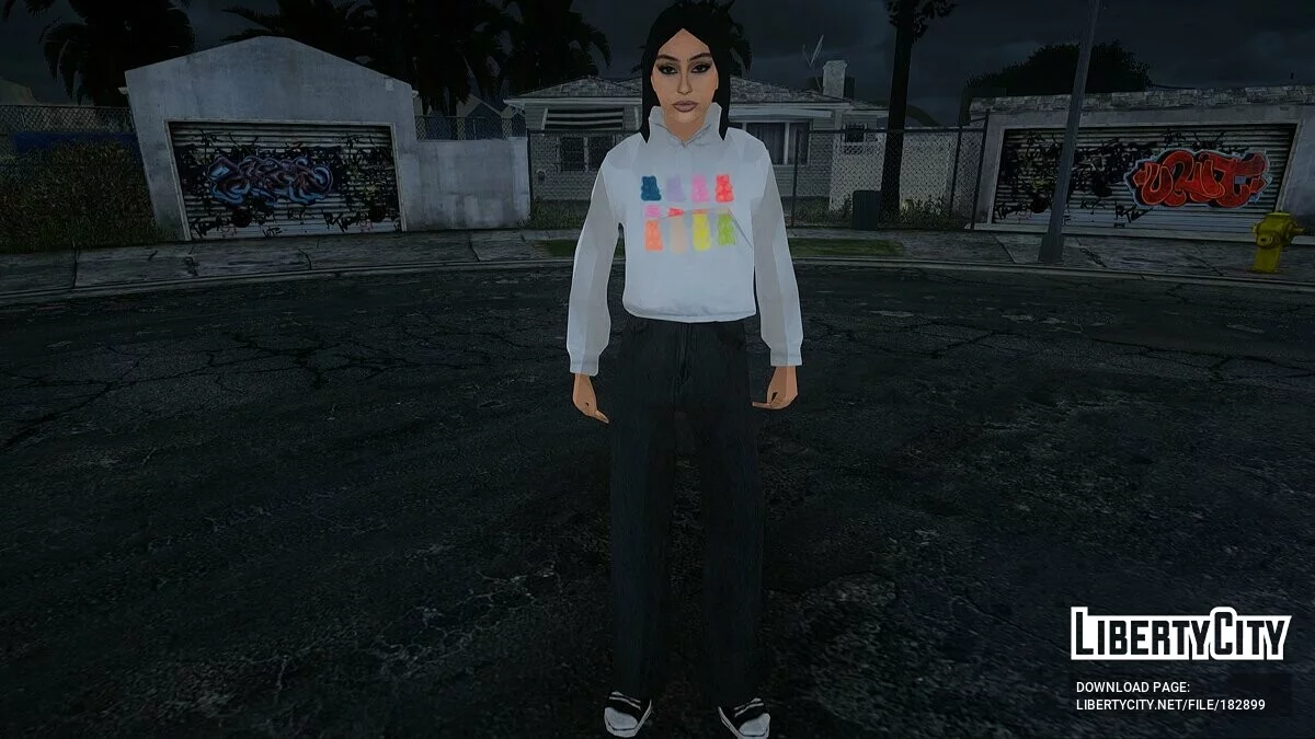 Сборник девушек в SA стиле / GTA San Andreas