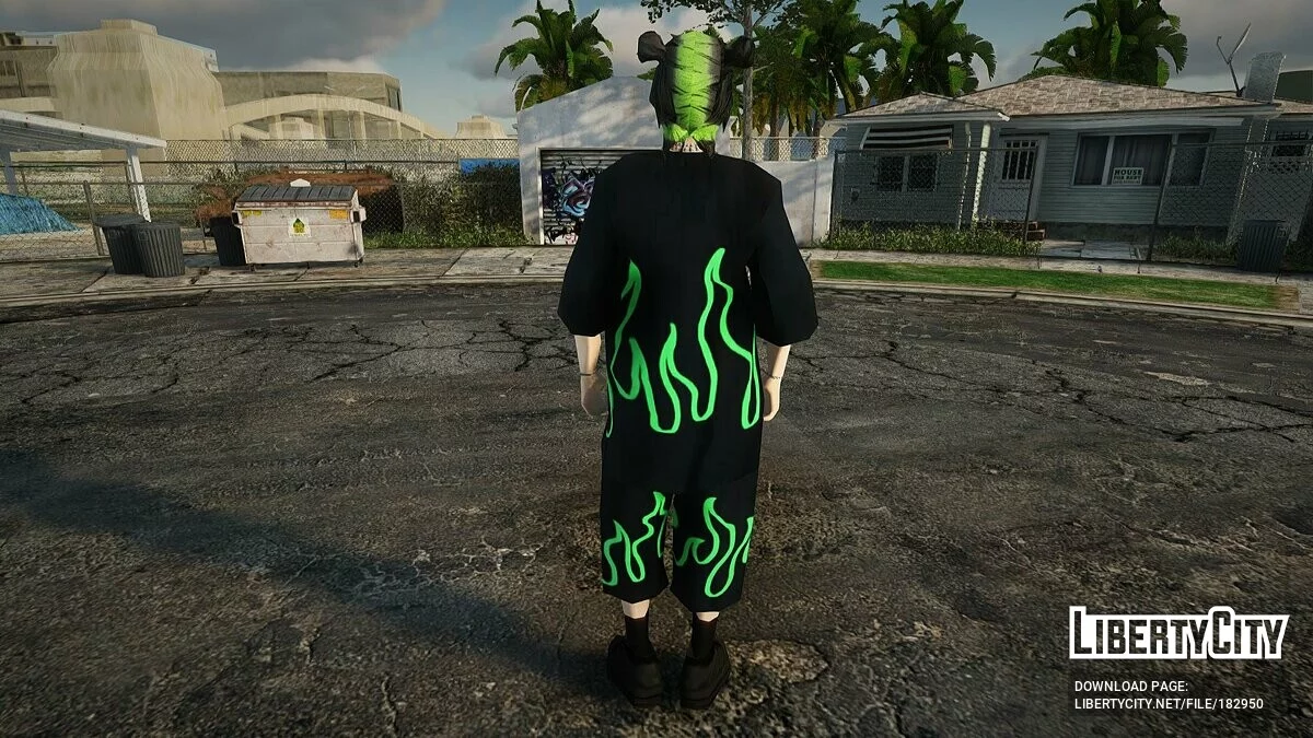 XXXtention и Billie Eillish в стиле San Andreas / GTA San Andreas