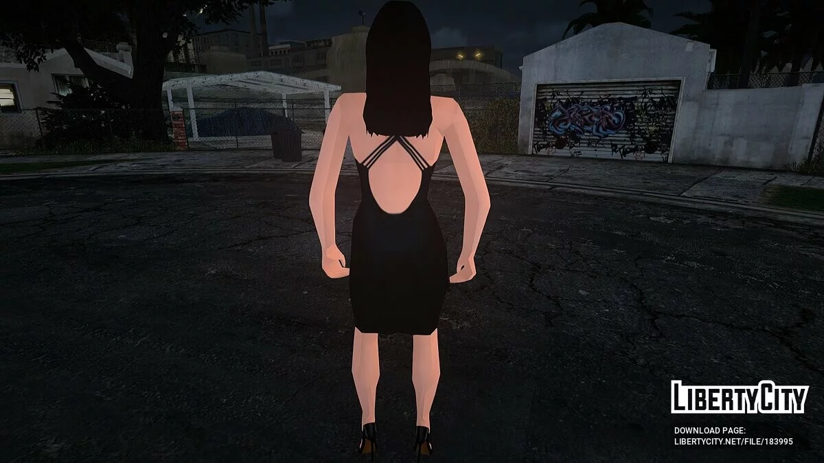 Девушка в платье / GTA San Andreas