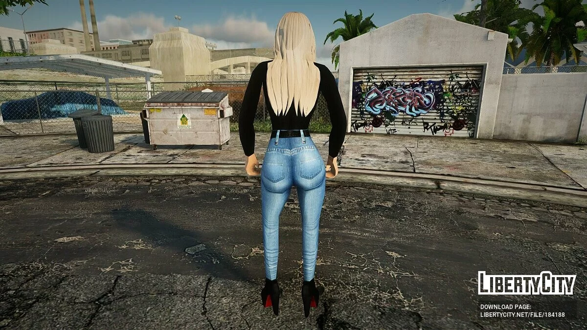 Девушка в повседневной одежде / GTA San Andreas