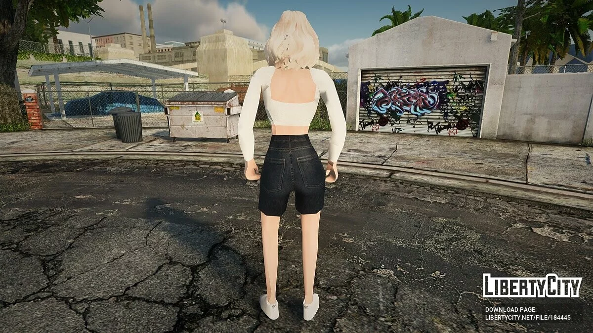 Девушка в повседневной одежде / GTA San Andreas