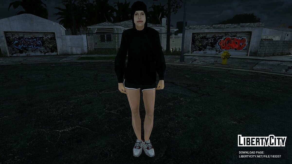 Скачать Gothic Female для GTA San Andreas