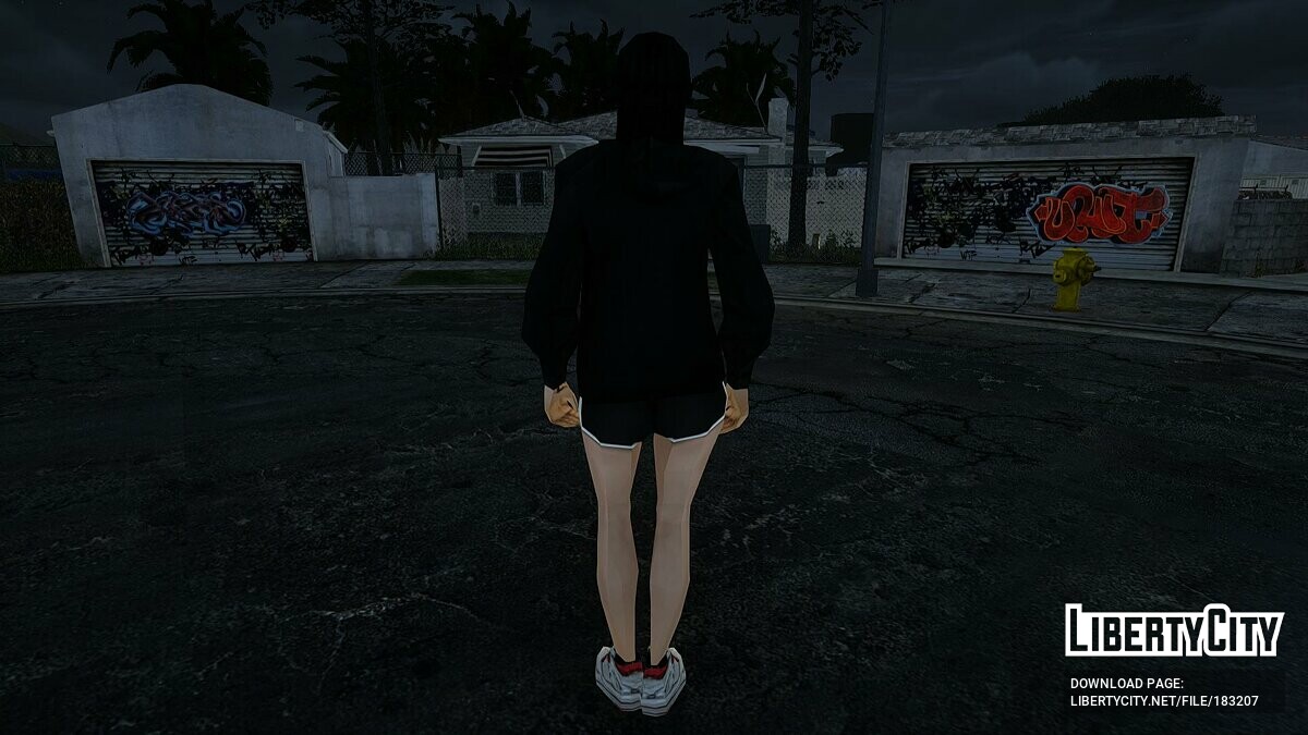 Скачать Gothic Female для GTA San Andreas