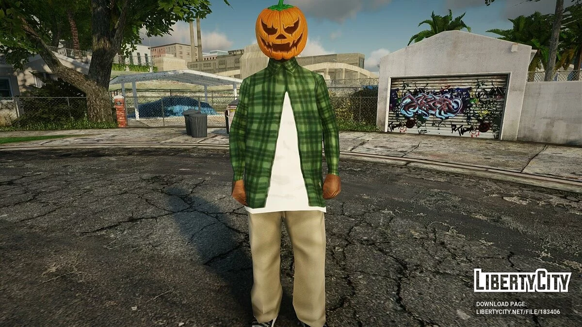 Grove Street - Хэллоуин / GTA San Andreas