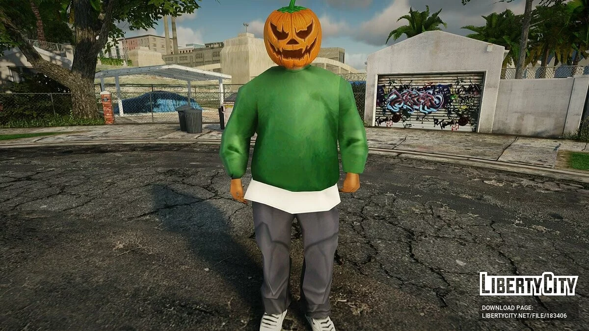 Grove Street - Хэллоуин / GTA San Andreas