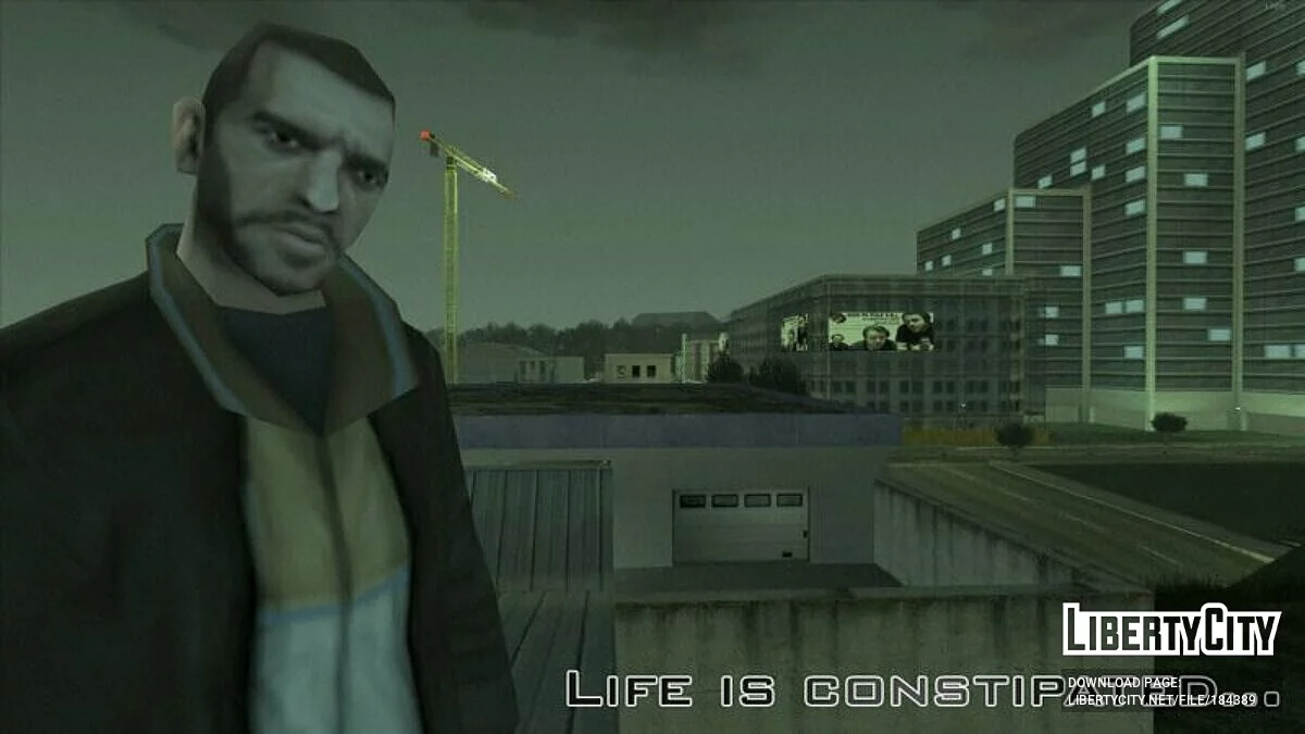 Нико, Луис и Джонни из GTA 4 (SA стиль) / GTA San Andreas