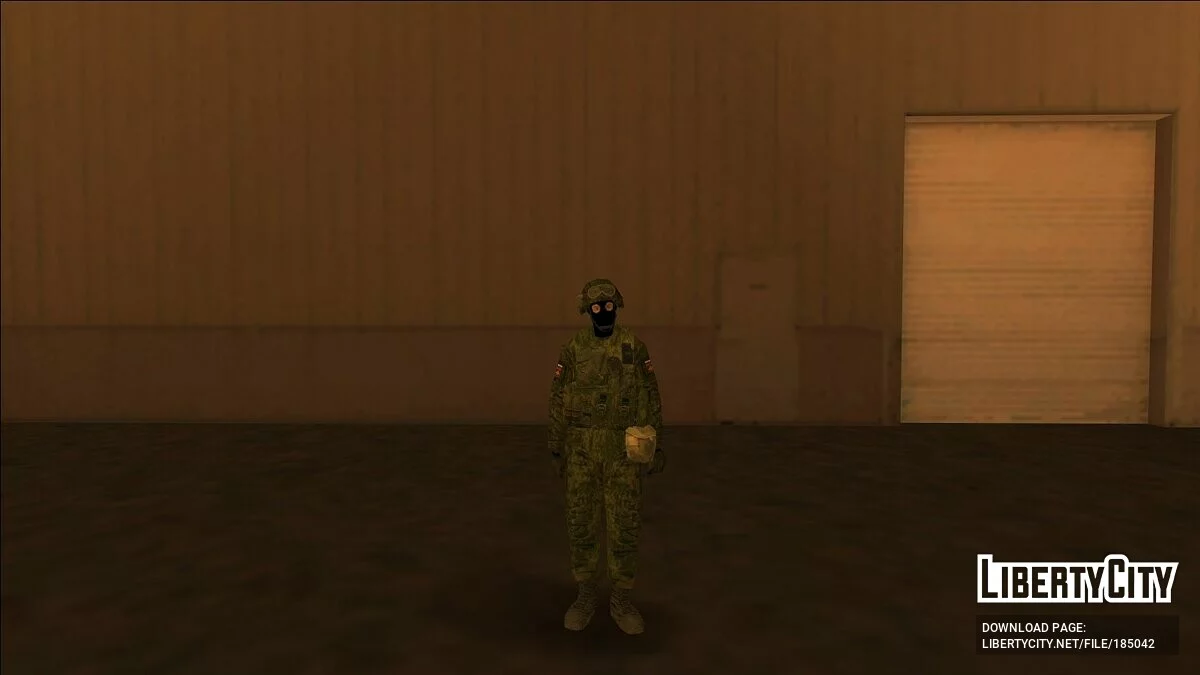 Адаптированный скин ВС РФ под PedFuncs / GTA San Andreas