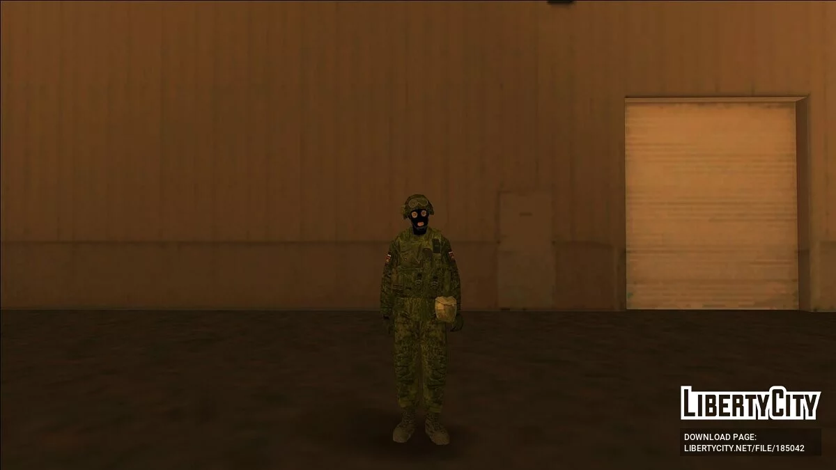 Адаптированный скин ВС РФ под PedFuncs / GTA San Andreas