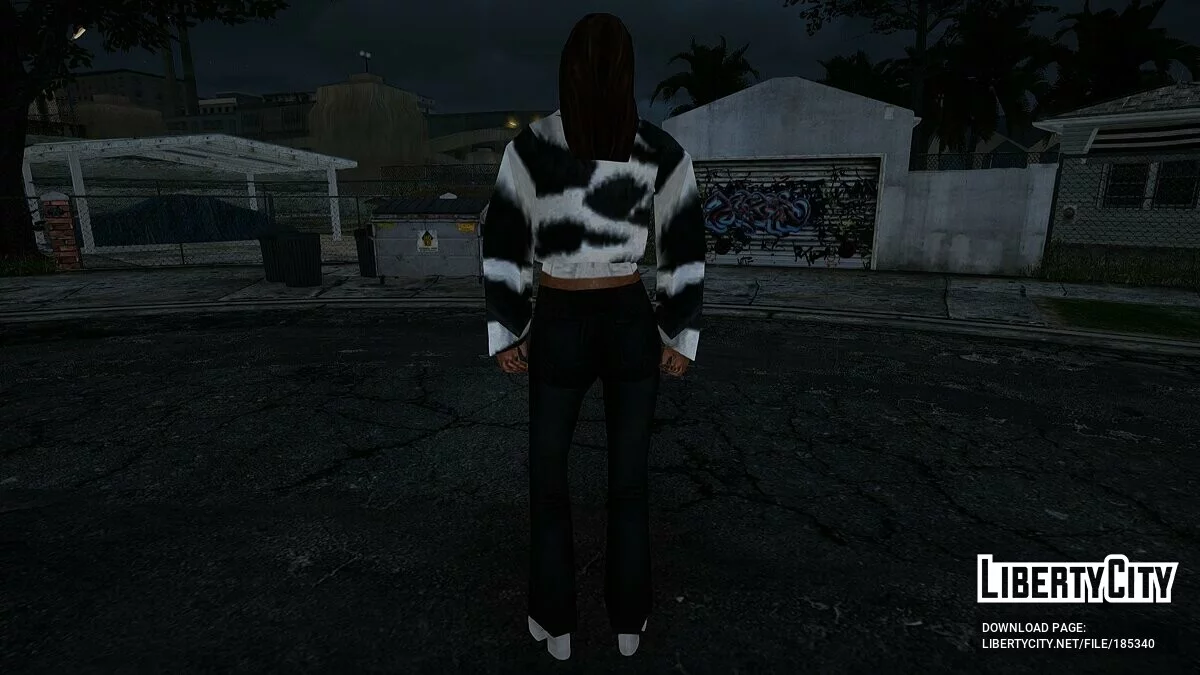 Чернокожая девушка / GTA San Andreas