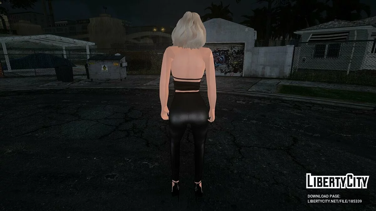 Девушка-блондинка / GTA San Andreas