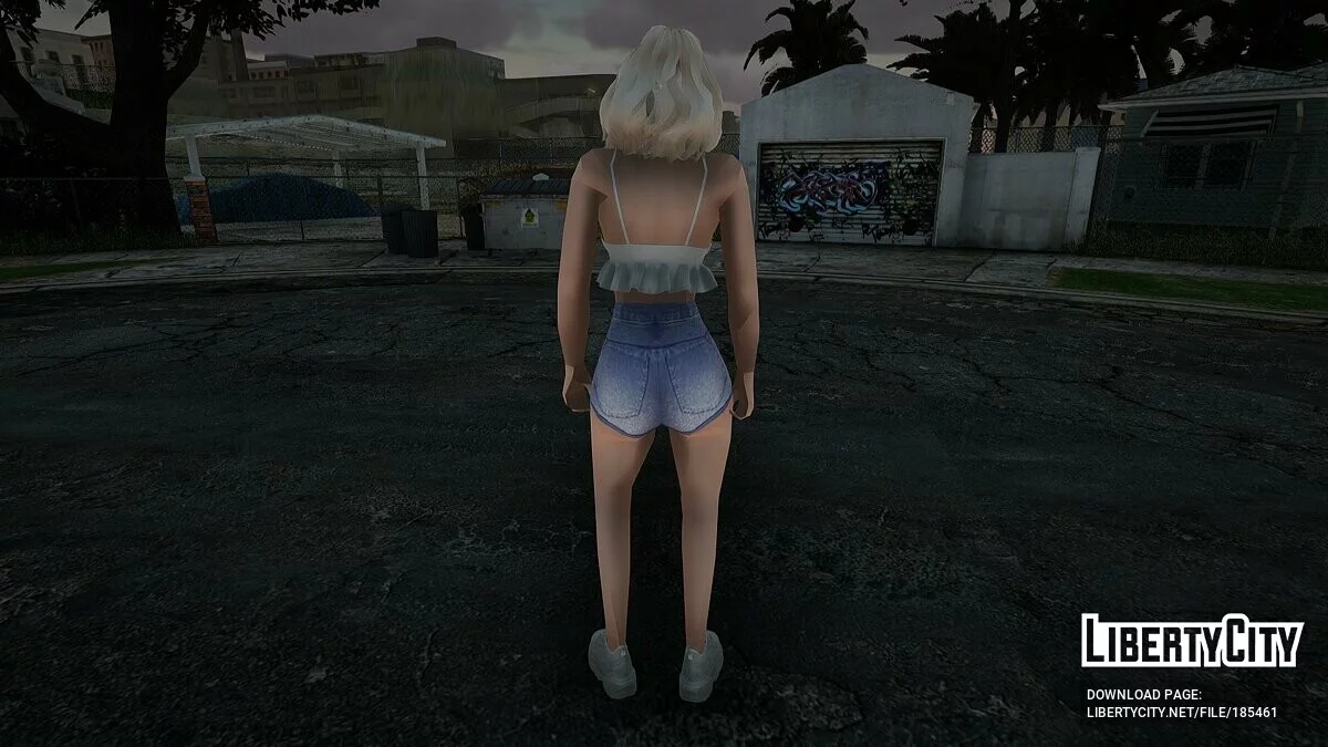 Девушка в шортах / GTA San Andreas