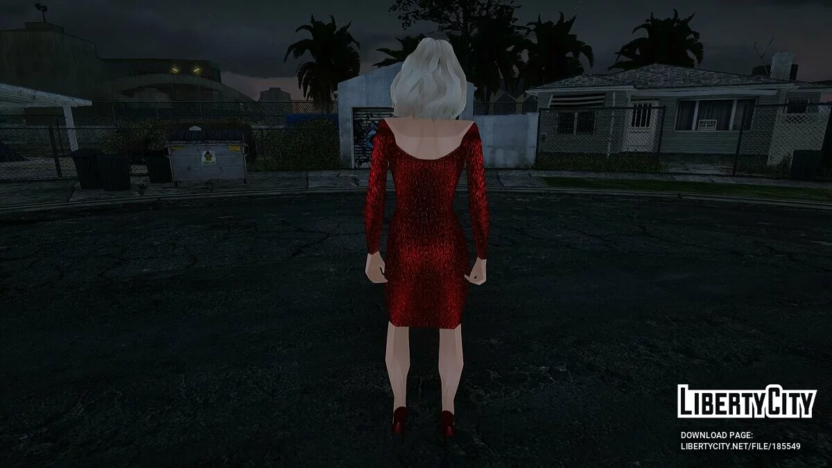 Девушка в вечернем платье / GTA San Andreas