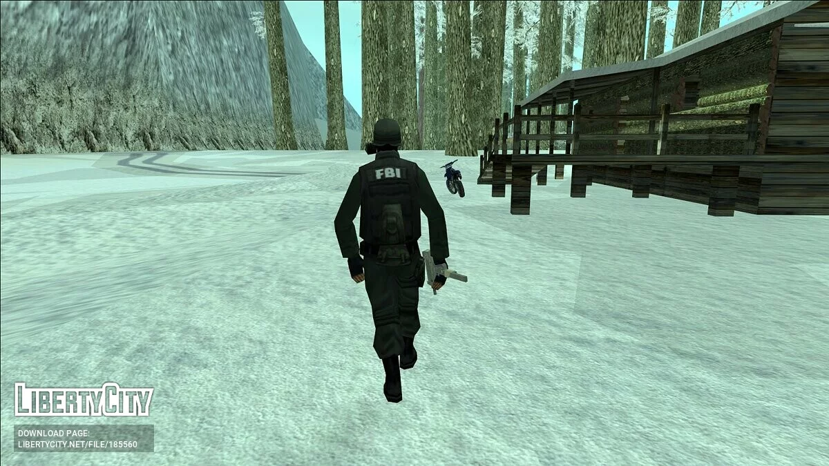 FBI в противогазах / GTA San Andreas