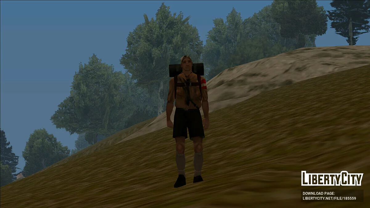 Юноша из молодёжной организации НСДАП / GTA San Andreas