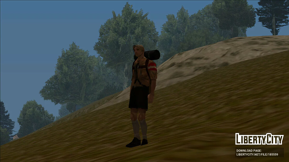 Юноша из молодёжной организации НСДАП / GTA San Andreas