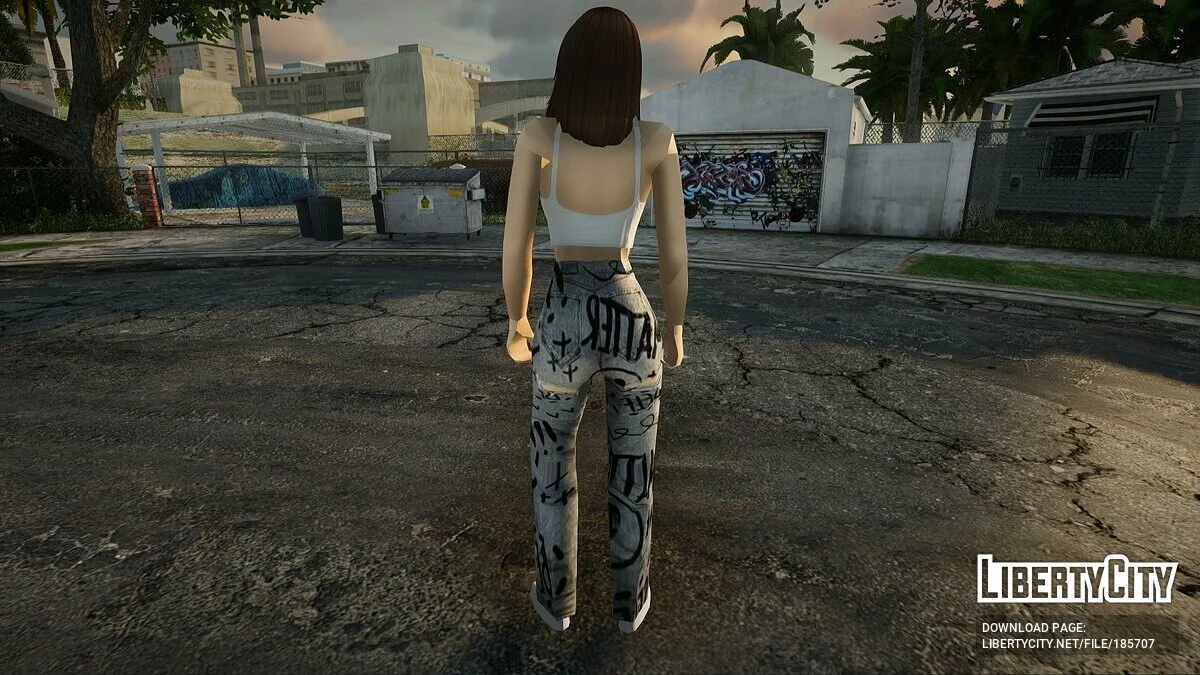 Модная девушка / GTA San Andreas