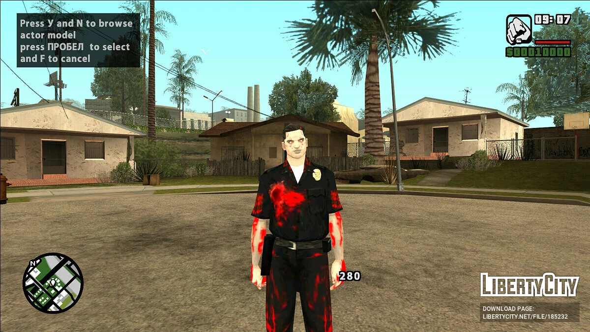 Скины зомби San Andreas / GTA San Andreas