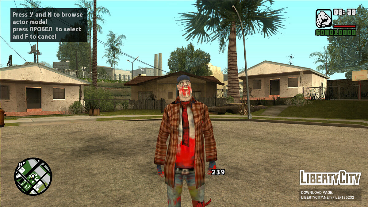Модели персонажей-зомби для GTA San Andreas - Картинка #11