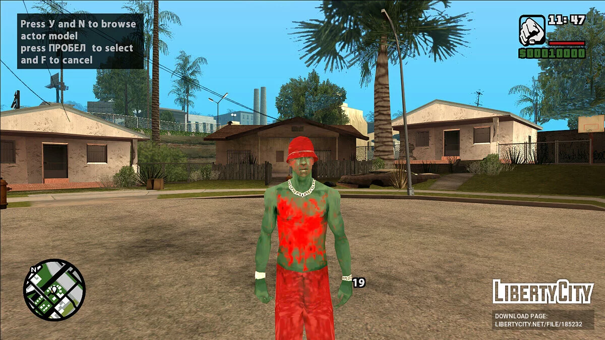 Скины зомби San Andreas / GTA San Andreas
