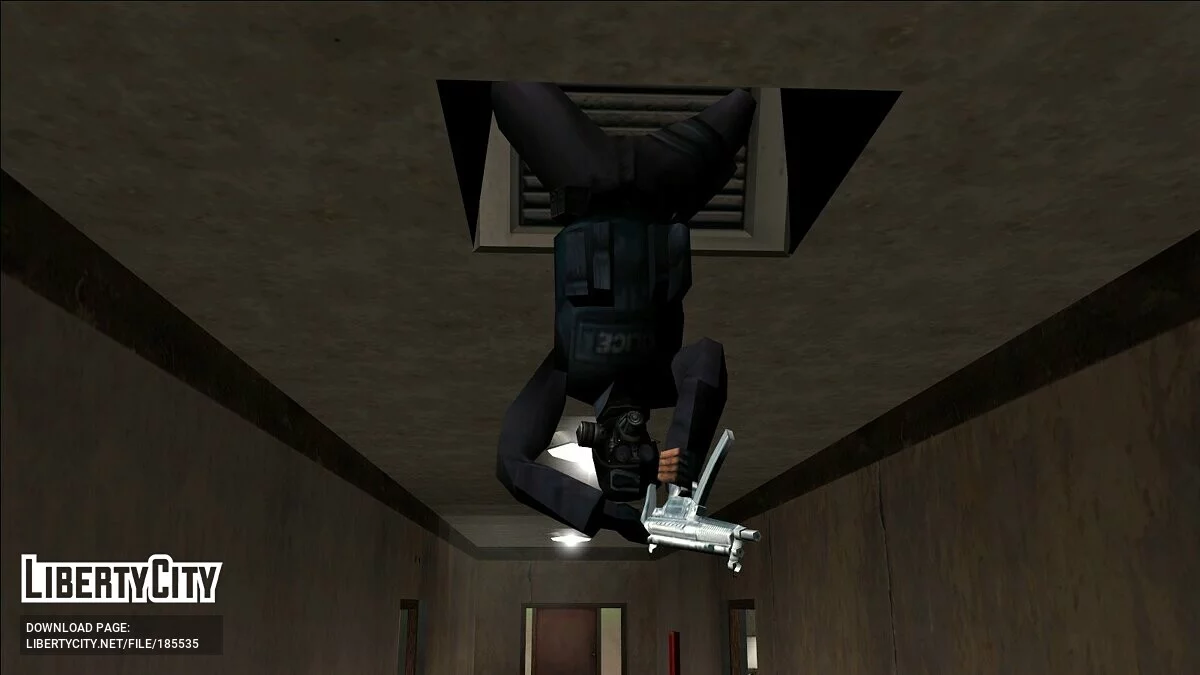 SWAT в противогазе / GTA San Andreas