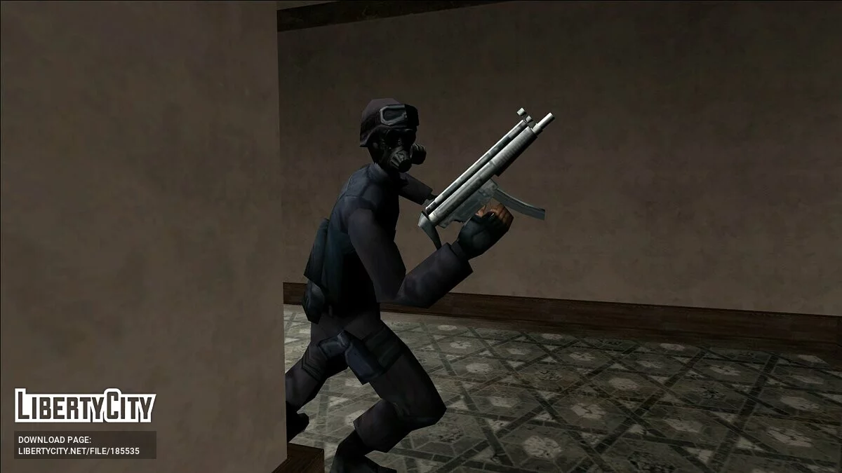 SWAT в противогазе / GTA San Andreas