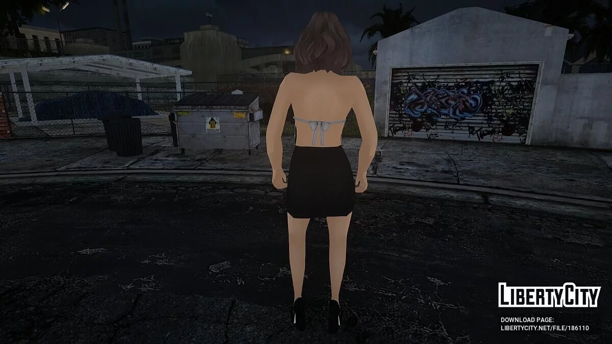 Девушка в деловом стиле / GTA San Andreas