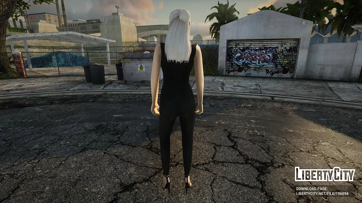 Девушка в повседневном наряде / GTA San Andreas