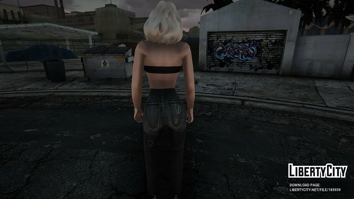 Девушка в сексуальном наряде / GTA San Andreas
