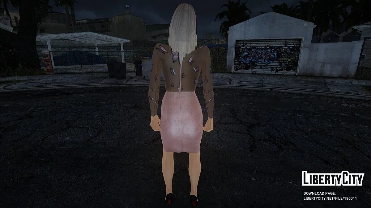 Девушка в сексуальном наряде / GTA San Andreas