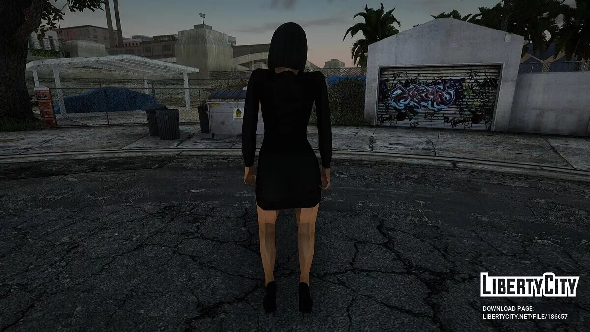 Девушка в вечернем наряде / GTA San Andreas