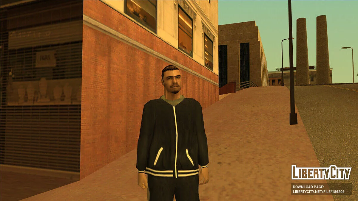 Скин юриста в спортивной одежде / GTA San Andreas