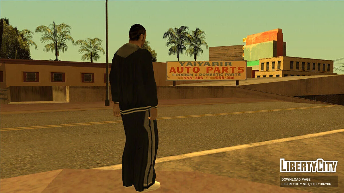 Скин юриста в спортивной одежде / GTA San Andreas