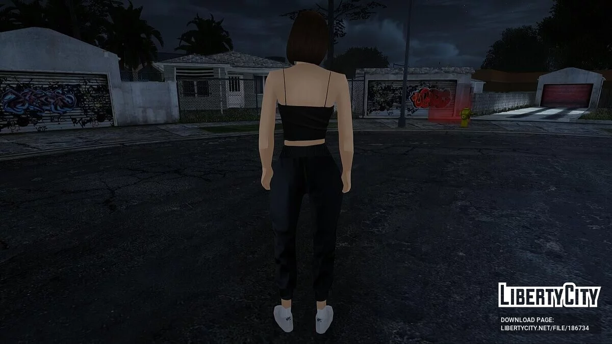 Модная девушка / GTA San Andreas